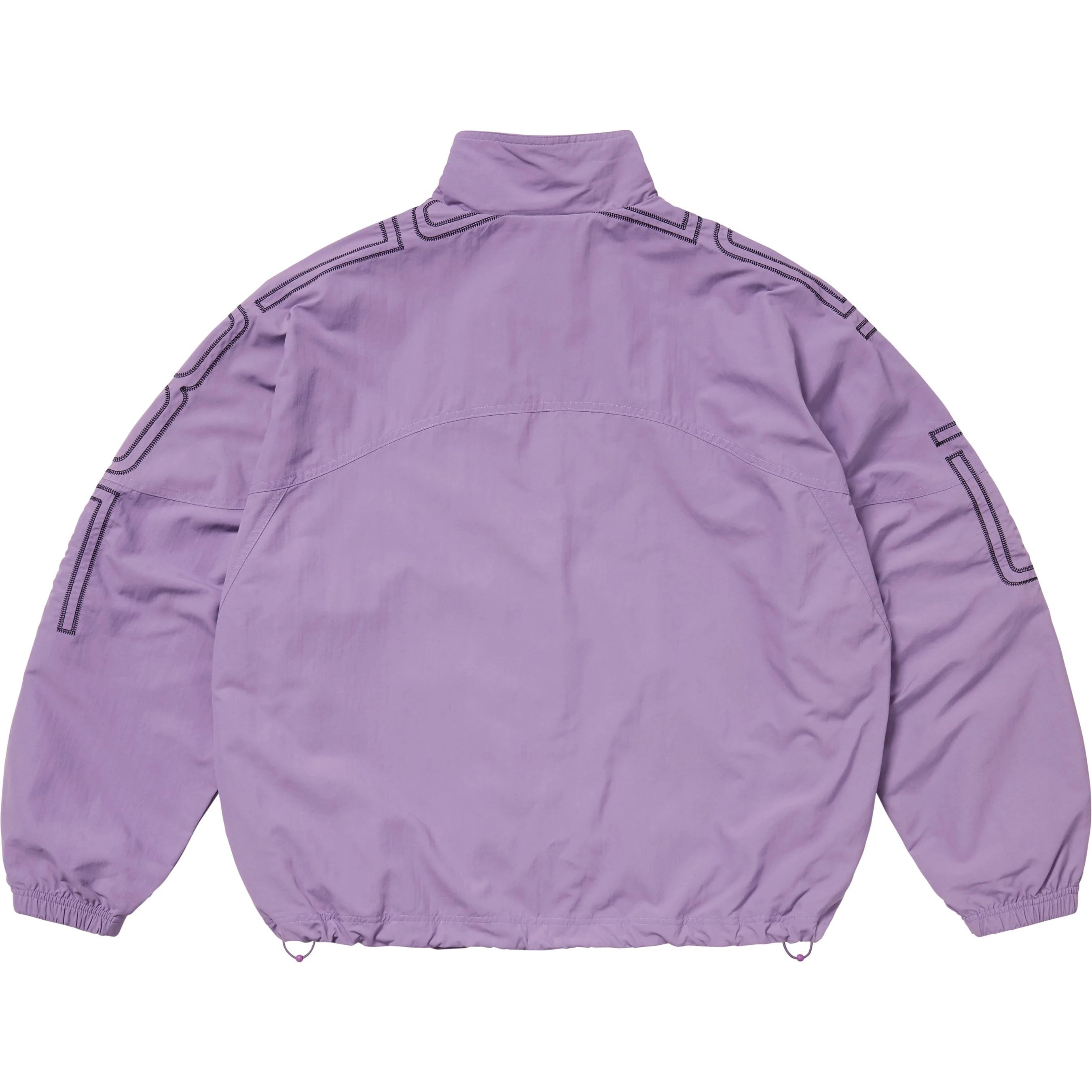 Spellout Embroidered Track Jacket view 6